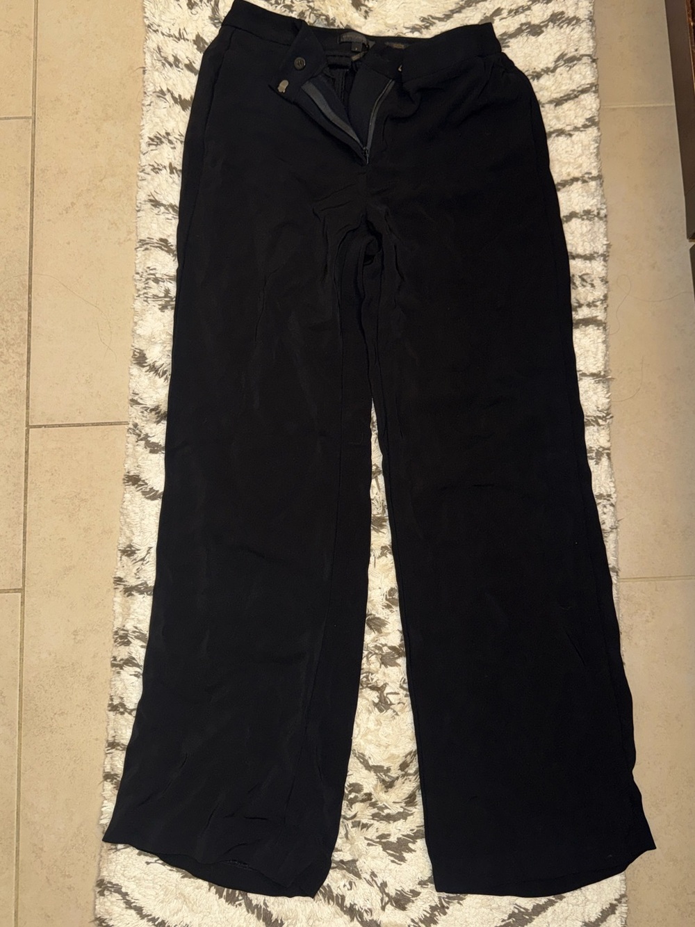 Donna Karan Black Boot Cut Pants